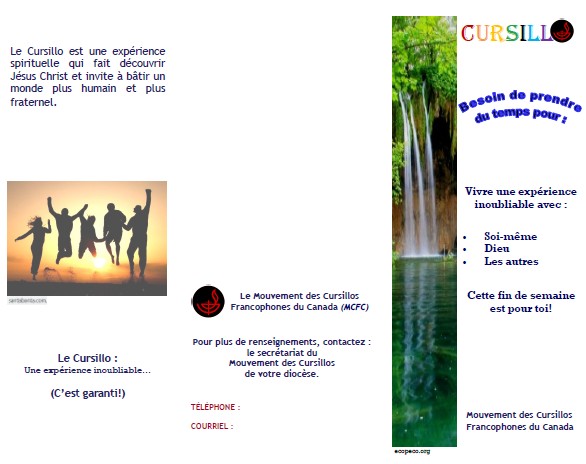 Feuillet invitation