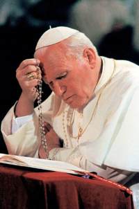 Jean-Paul II en prière
