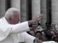 Le Pape Jean-Paul II salue les cursillistes