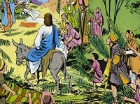 entrée de Jésus a Jérusalem