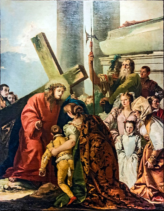 Jésus console les femmes de Jérusalem