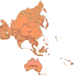 Carte Asie-Pacifique