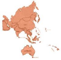 carte d'Asie-Pacifique