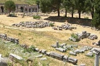 Ruines de l'école de Tyrannus à Éphèse