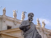 Statue de saint Pierre au Vatican