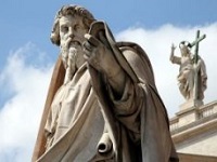 Statue de saint Paul au Vatican