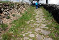 ancienne voie romaine près de Pélussin