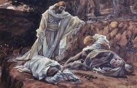 apôtres endormis au jardin des oliviers