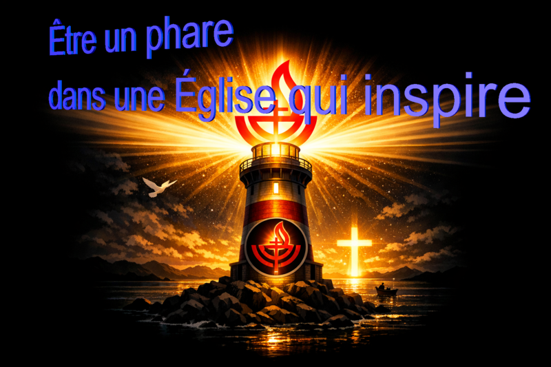 phare dans une Église qui inspire