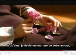 Vidéo de 6 min sur YouTube, sur Thérèse de Lisieux et Jésus
