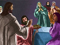 Première apparition de Jésus aux apôtres