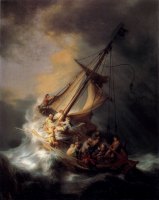 Le Christ dans la tempête au lac Génésareth, par Rembrandt